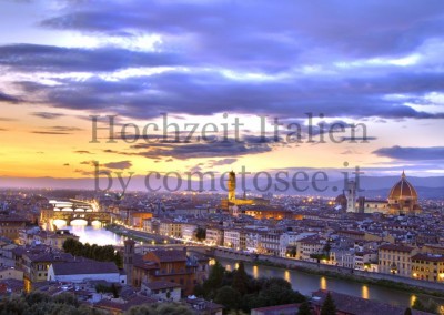 Skyline von Florenz - Heiraten in der Toskana