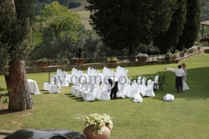 Vorbereitungen für eine unvergessliche Hochzeit in der Toskana