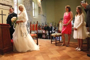 Heiraten in der Toskana: Brautpaar bei Trauung in Florenz