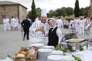 Erstklassiges Italienisches Catering bei einer Hochzeit in der Toskana