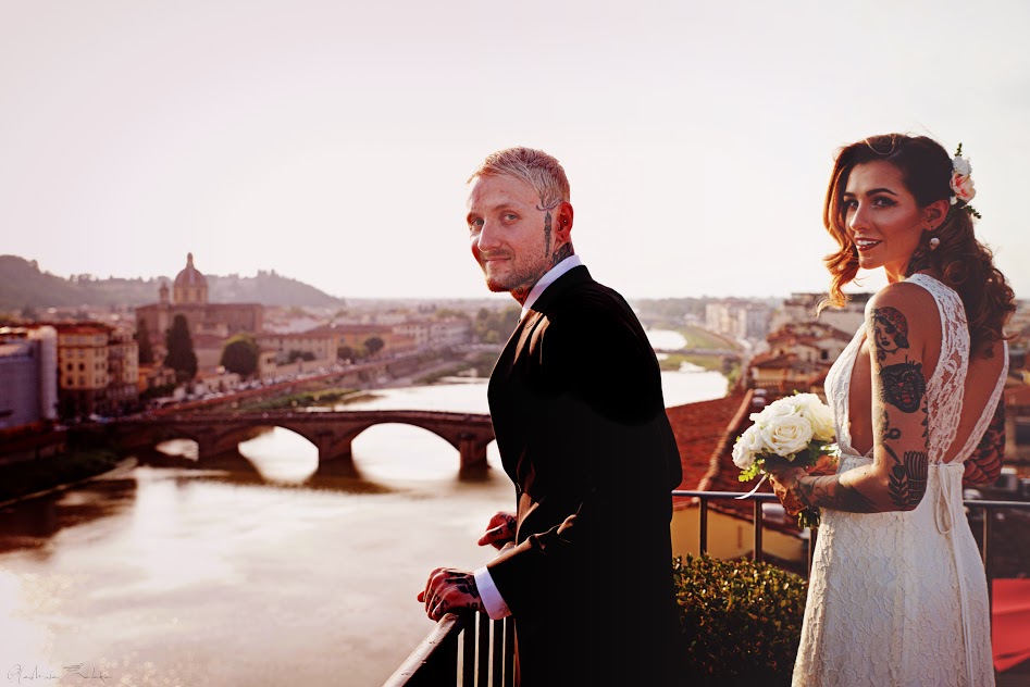 Symbolische Hochzeit in Florenz 