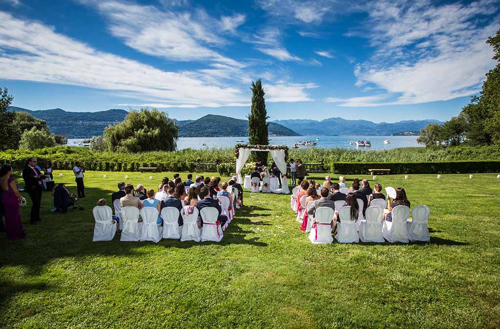Hochzeit am Lago Maggiore in einer Villa