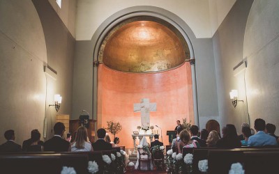Kirchliche Hochzeit in Florenz mit einem Hochzeits-Sommerfest