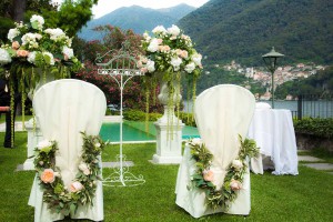 Hochzeit in einer Villa am Comer See