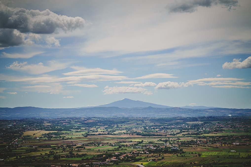 Toskana Foto Nähe Cortona 