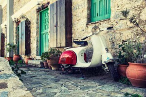 Vespa in Italien