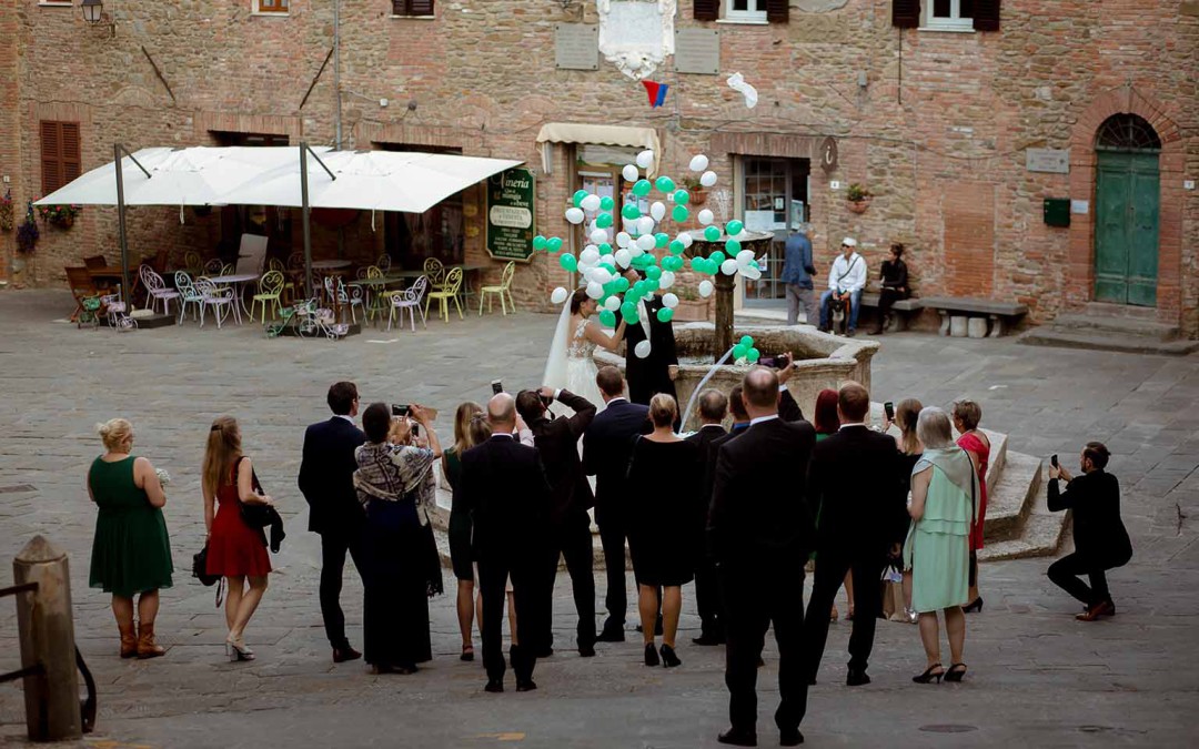 romantische Herbsthochzeit in Italien