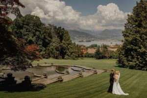 Brautpaar am Lago Maggiore