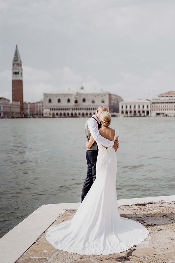 Brautpaar in Venedig 