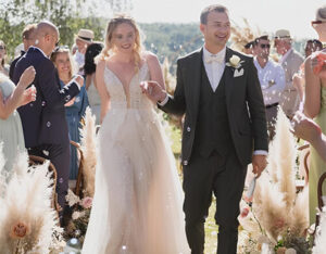 Hochzeitspaar im Piemont