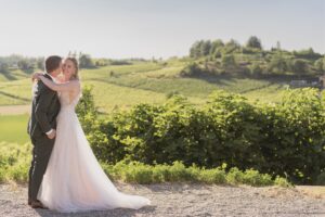 Hochzeitspaar im Piemonte